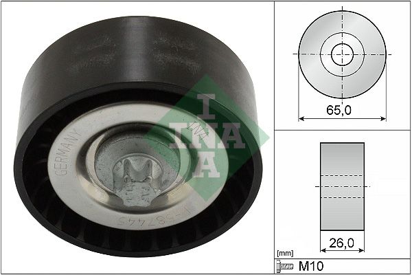 WILMINK GROUP Ohjainrulla, moniurahihna WG1253077